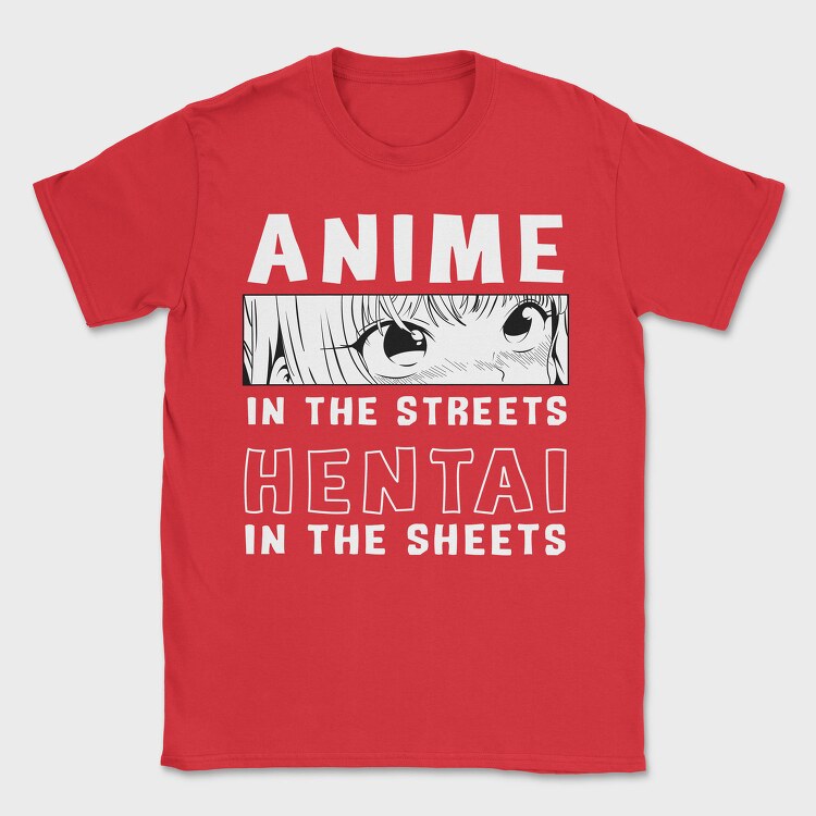 Hentai 5, Tricou Barbati (Unisex)