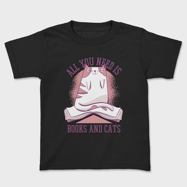All You Need is Books and Cats, Tricou Copii