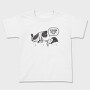 Cat Waking Up Girl, Tricou Copii