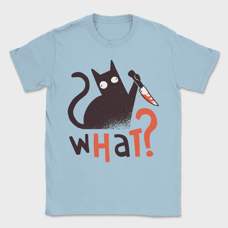 Knife Cat, Tricou Barbati (Unisex)