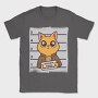 Mugshot Cat, Tricou Barbati (Unisex)