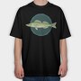 Fish, Tricou Oversize Barbati (Unisex)