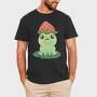 Frog Cute Strawberry, Tricou Barbati (Unisex)