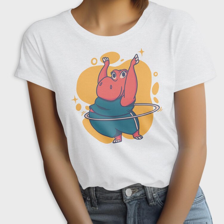 Hippo Hula Hoop, Tricou Femei