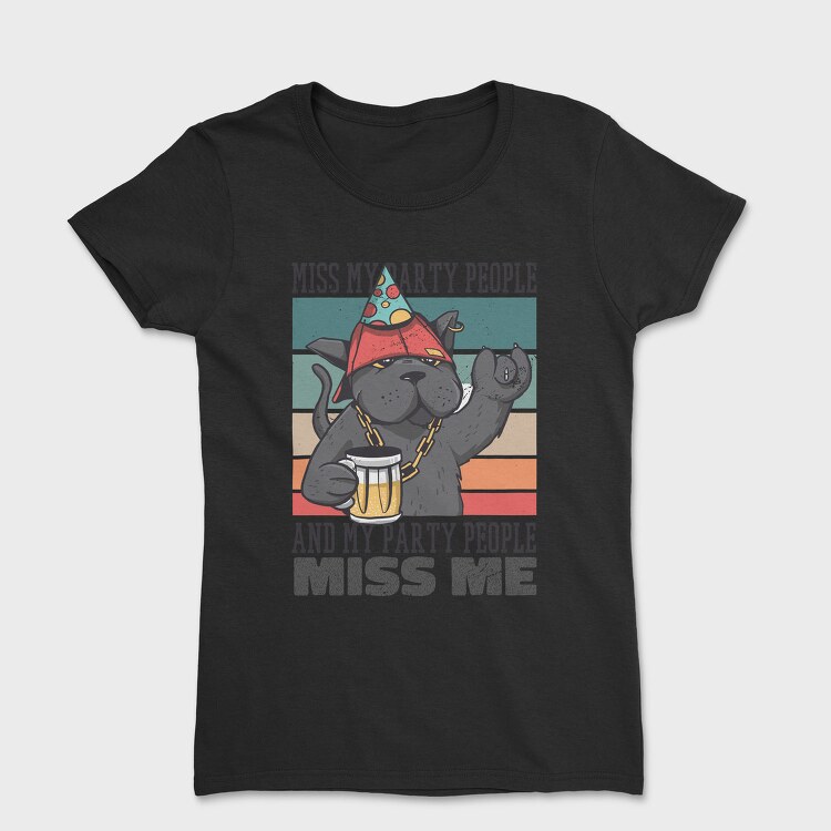 Party Cat, Tricou Femei