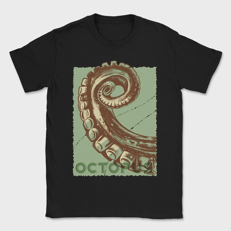 Octopus, Tricou Barbati (Unisex)