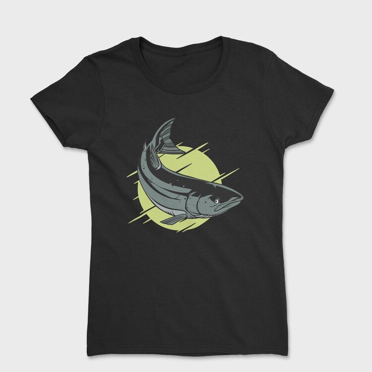 Fish Atlantic Salmon, Tricou Femei