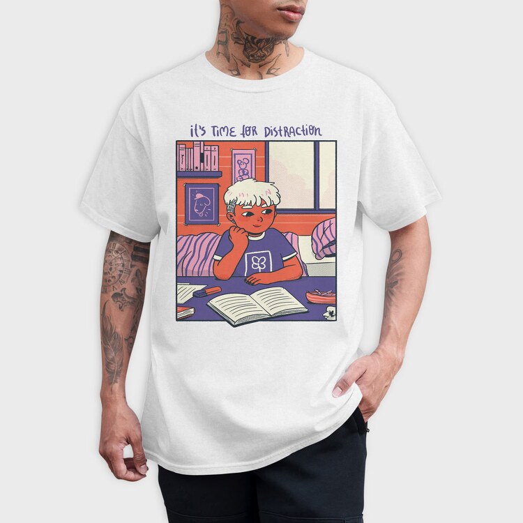 Comfy Chill Girl 11, Tricou Barbati (Unisex)