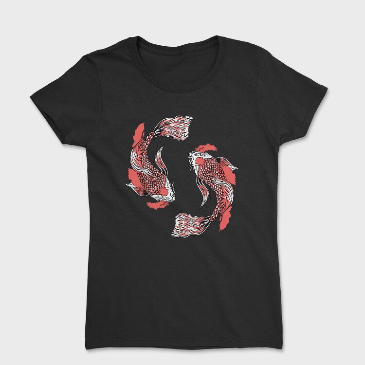 Fish Koi, Tricou Femei