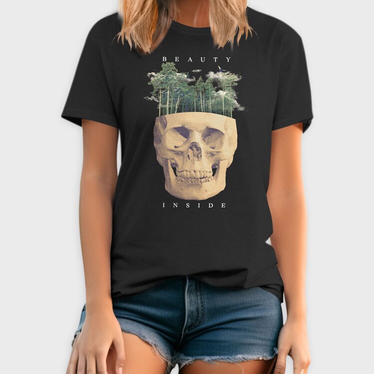 Beauty Inside, Tricou Barbati (Unisex)