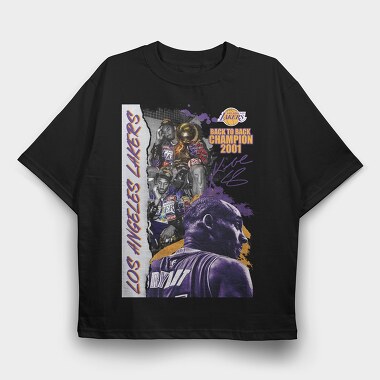 Kobe 2001 Champion, Tricou Oversize Barbati (Unisex)