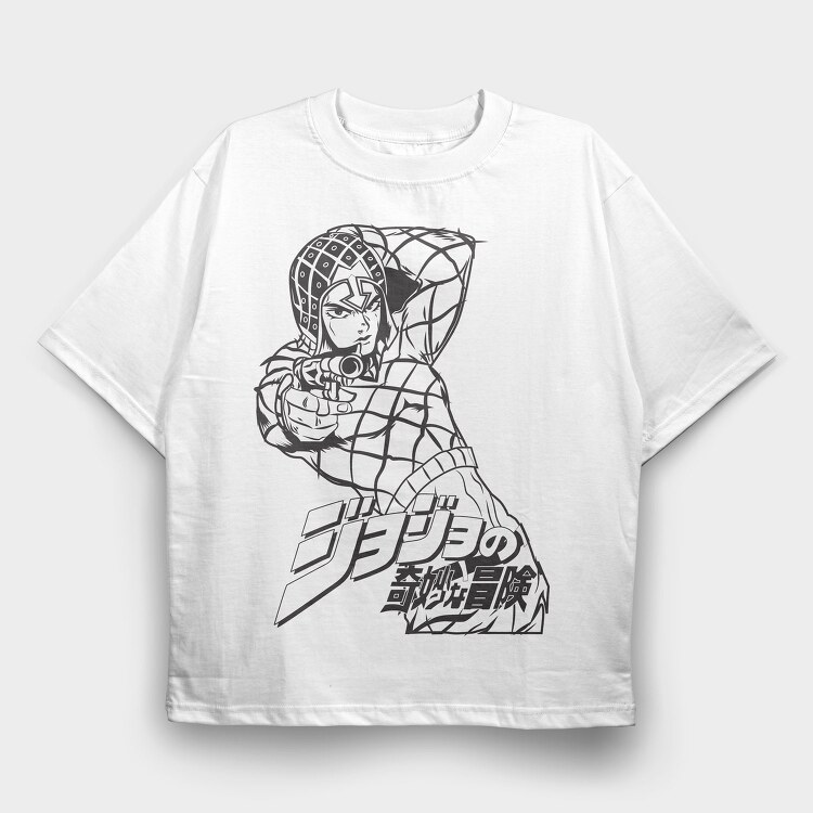 Jojos 6, Tricou Oversize Barbati (Unisex)