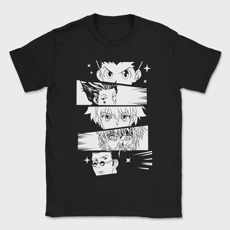 Hunter X Hunter 10, Tricou Barbati (Unisex)