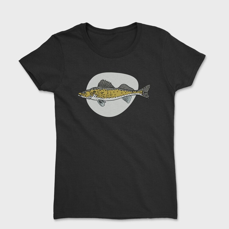 Walleye Fish, Tricou Femei