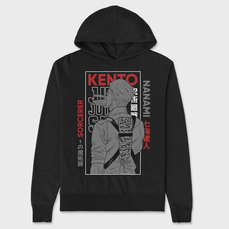 Jujutsu Kaisen 7, Hanorac Oversize Barbati (Unisex)