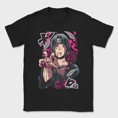 Itachi Uchiha V2 Ex, Tricou Barbati (Unisex)