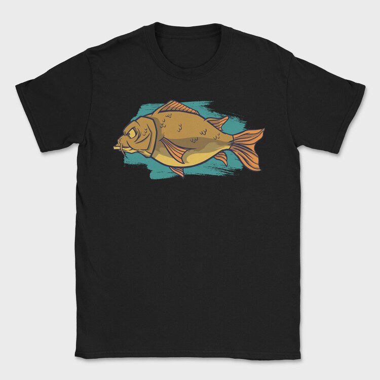Big Carp Fish, Tricou Barbati (Unisex)
