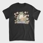 Frog Reading Cottagecore, Tricou Barbati (Unisex)