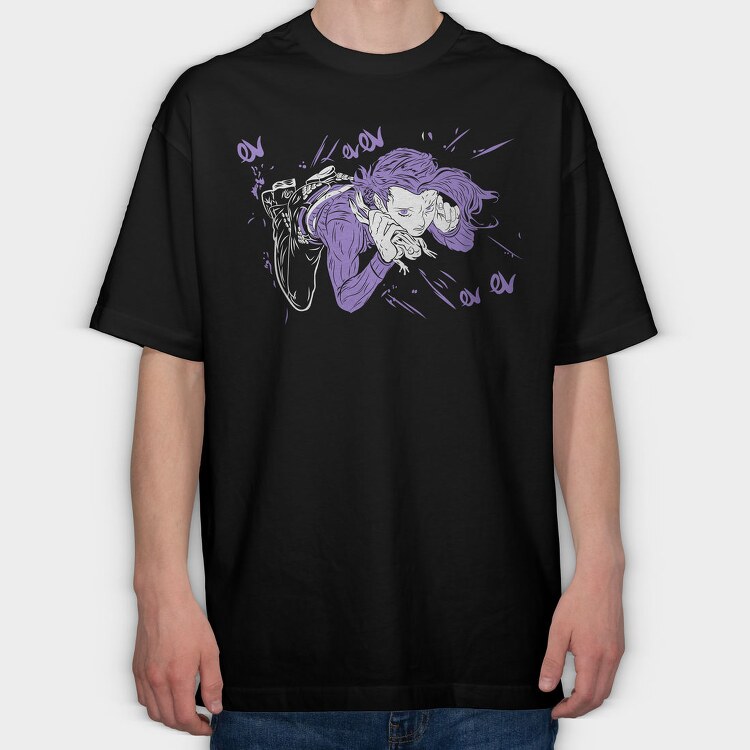 Jojos 8, Tricou Oversize Barbati (Unisex)