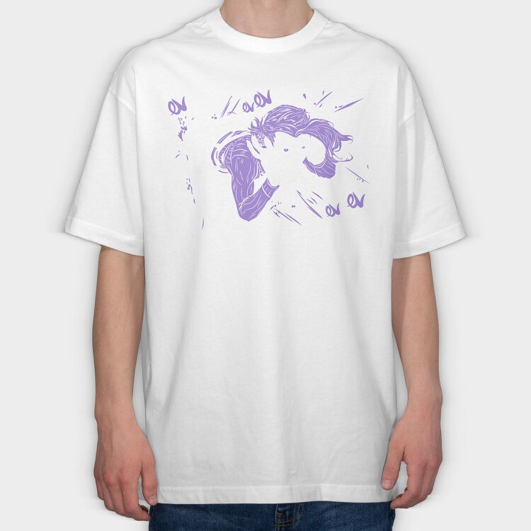 Jojos 8, Tricou Oversize Barbati (Unisex)