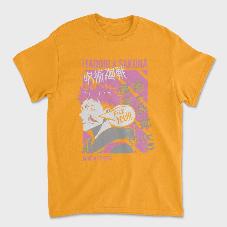 Itadori X Sukuna, Tricou Barbati (Unisex)