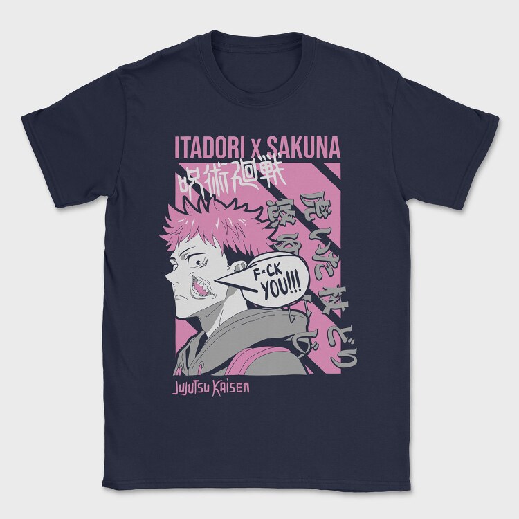 Itadori X Sukuna, Tricou Barbati (Unisex)
