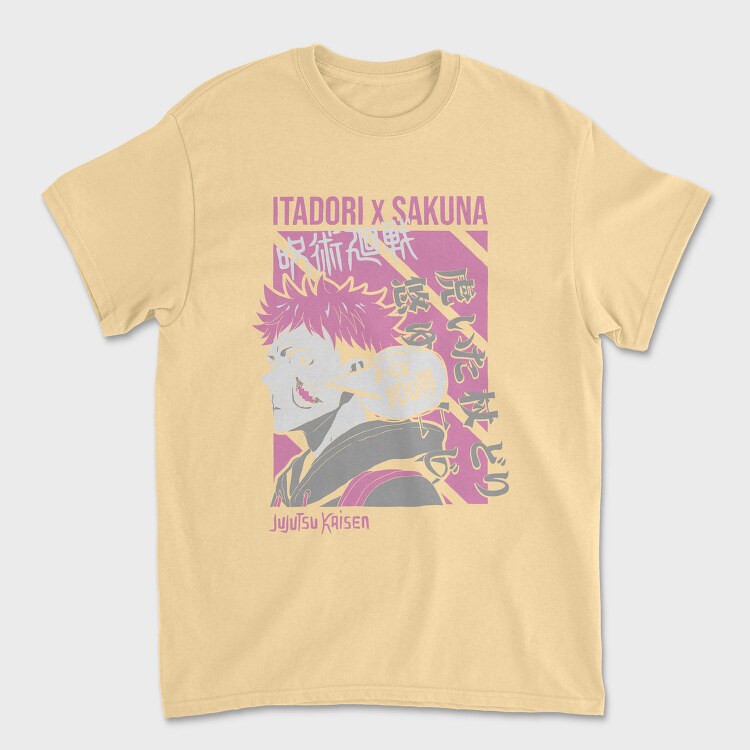 Itadori X Sukuna, Tricou Barbati (Unisex)