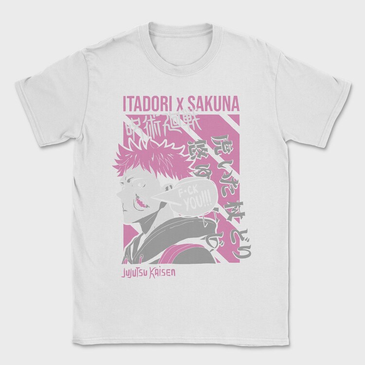 Itadori X Sukuna, Tricou Barbati (Unisex)