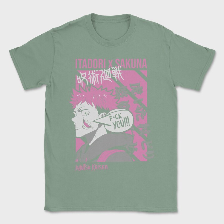 Itadori X Sukuna, Tricou Barbati (Unisex)