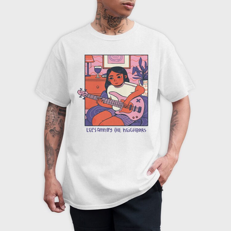 Comfy Chill Girl 3, Tricou Barbati (Unisex)