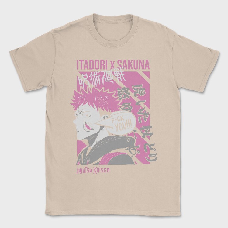 Itadori X Sukuna, Tricou Barbati (Unisex)