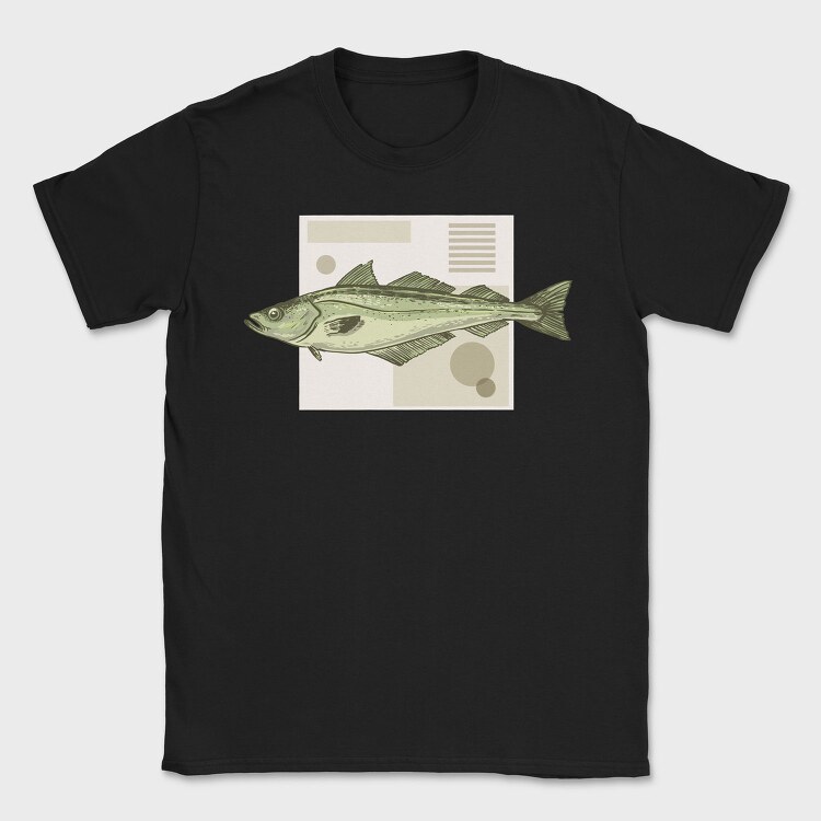 Pollock Fish, Tricou Barbati (Unisex)