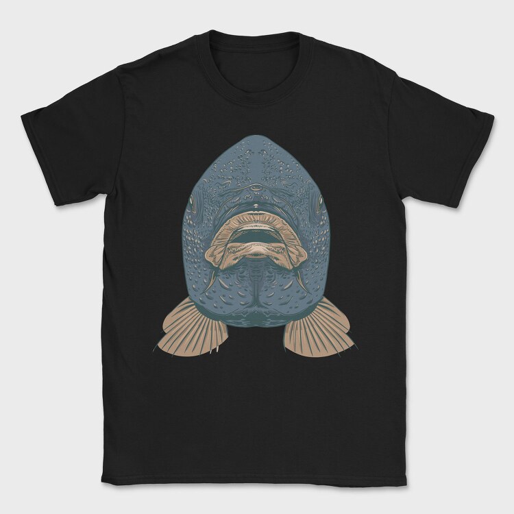 Fish Facecarp, Tricou Barbati (Unisex)