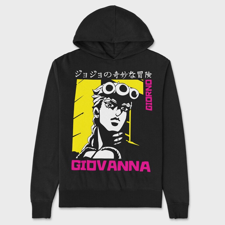 Jojos 9, Hanorac Oversize Barbati (Unisex)