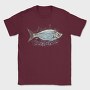 Fish Drawing, Tricou Barbati (Unisex)