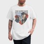 Valentine Skulls, Tricou Barbati (Unisex)