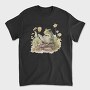 Frog Reading Watercolor, Tricou Barbati (Unisex)