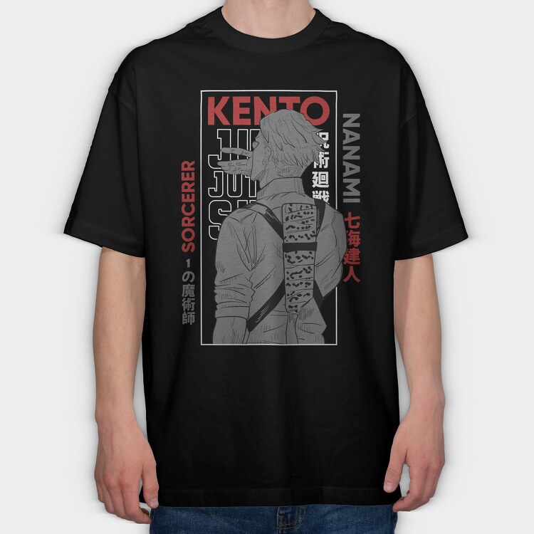 Jujutsu Kaisen 7, Tricou Oversize Barbati (Unisex)