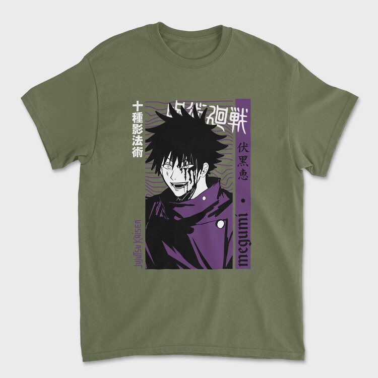 Megumi Fushigoro, Tricou Barbati (Unisex)