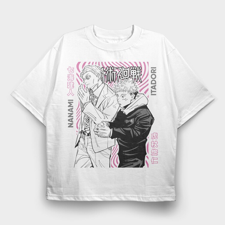 Jujutsu Kaisen 8, Tricou Oversize Barbati (Unisex)
