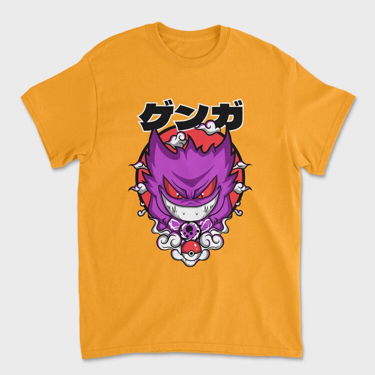 Menacing Gengar Pokemon, Tricou Barbati (Unisex)