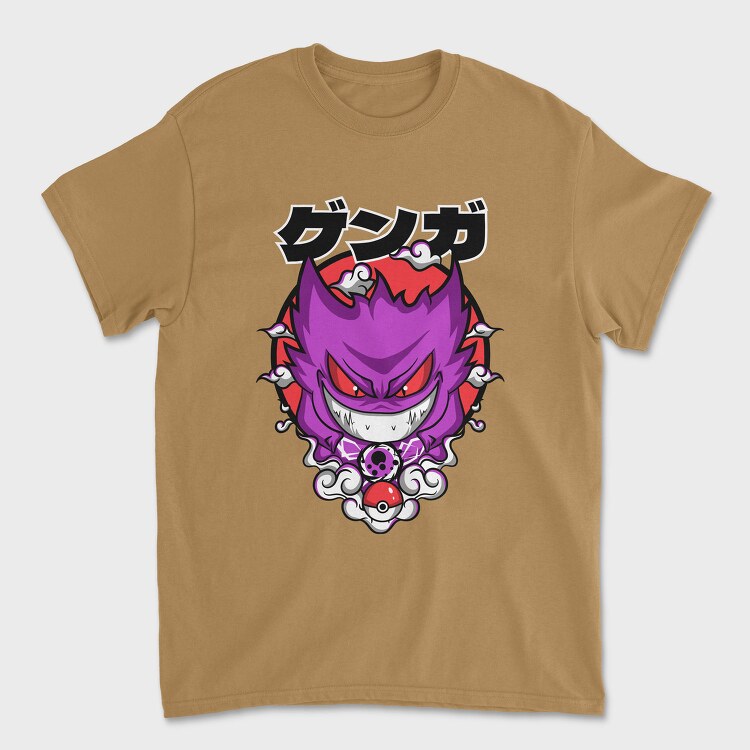Menacing Gengar Pokemon, Tricou Barbati (Unisex)