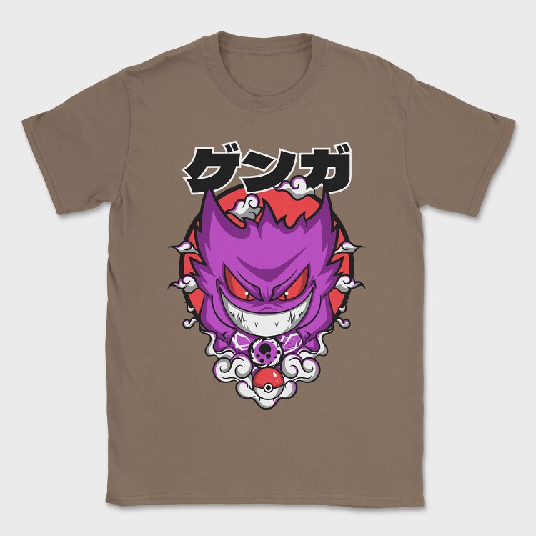 Menacing Gengar Pokemon, Tricou Barbati (Unisex)