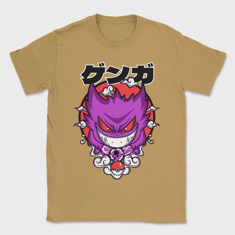 Menacing Gengar Pokemon, Tricou Barbati (Unisex)