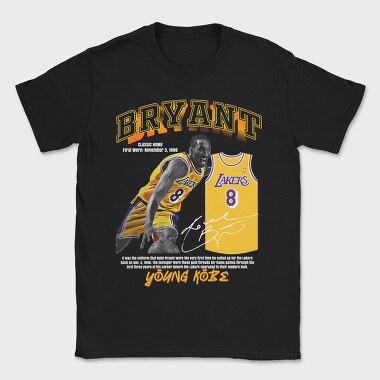 Bryant Lakers Jersey, Tricou Barbati (Unisex)
