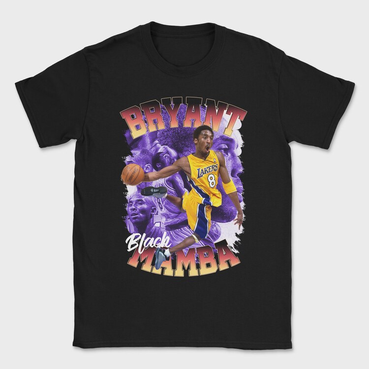Bryant Mamba Lakers, Tricou Barbati (Unisex)
