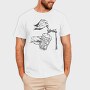 Beer Jar Filled With Rocks, Tricou Barbati (Unisex)