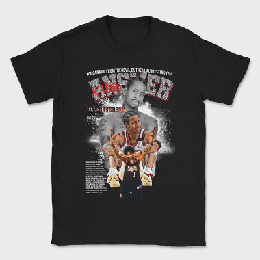 Iverson Legend Basketball, Tricou Barbati (Unisex)