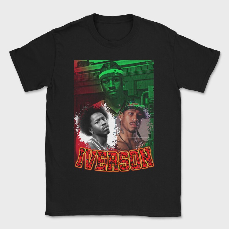 Iverson Nba, Tricou Barbati (Unisex)