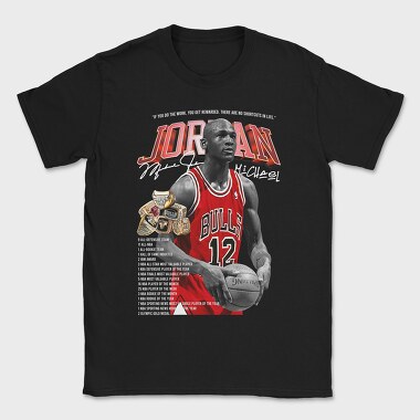 Jordan Bulls Rings, Tricou Barbati (Unisex)